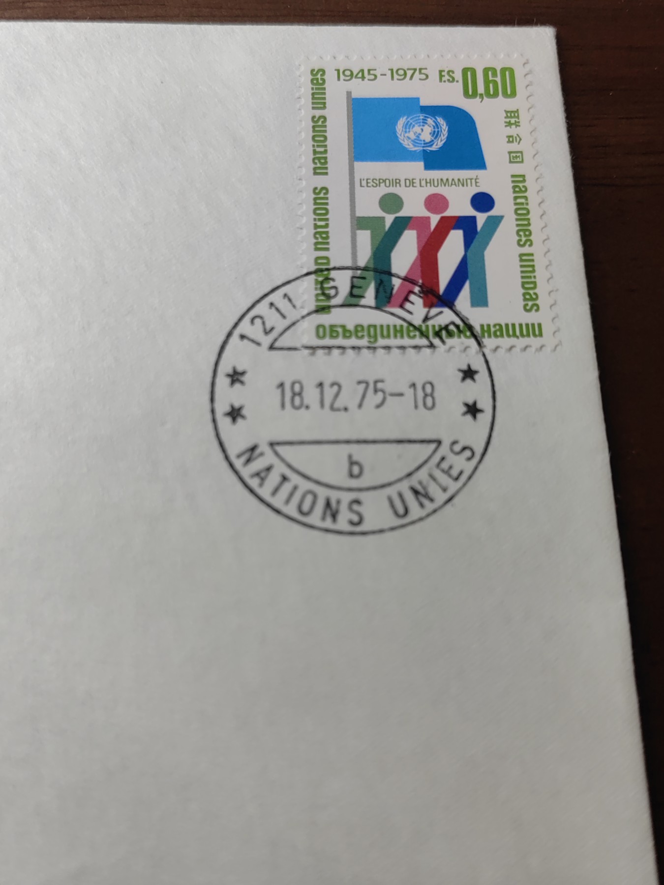 多国精美纪念封＆首日封第⑩场（0元起拍来捡漏） 联合国纽约1975联合国成立30周年