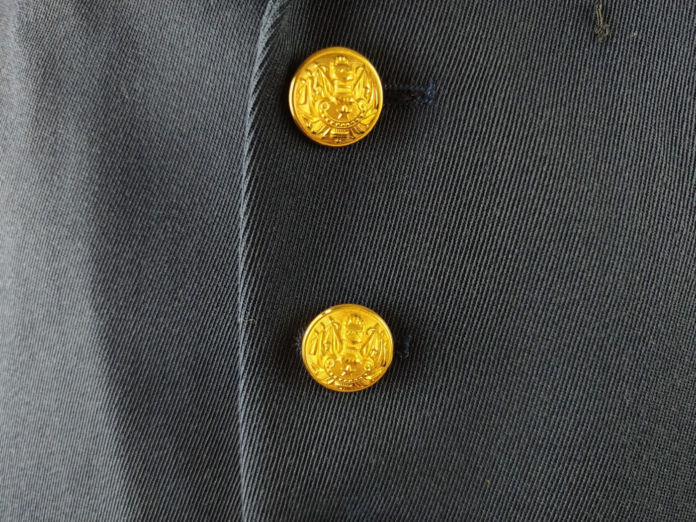 全场0元起拍 第93期 咸鱼国勋章拍卖专场 9月24日（周日）下午6：00开始 法国陆军上将 早期蓝色礼服 胸围106 肩宽48 衣长73 袖长59 腰围86 裤长106