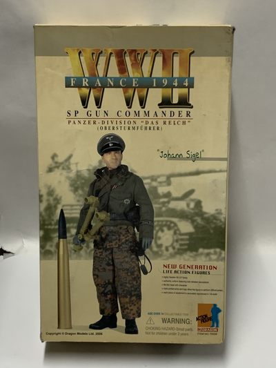 零元拍：威龙绝版 1/6 威龙 70038 1/6 二战 自行火炮车长 法国 1944 - 零元拍：威龙绝版 1/6 威龙 70038 1/6 二战 自行火炮车长 法国 1944