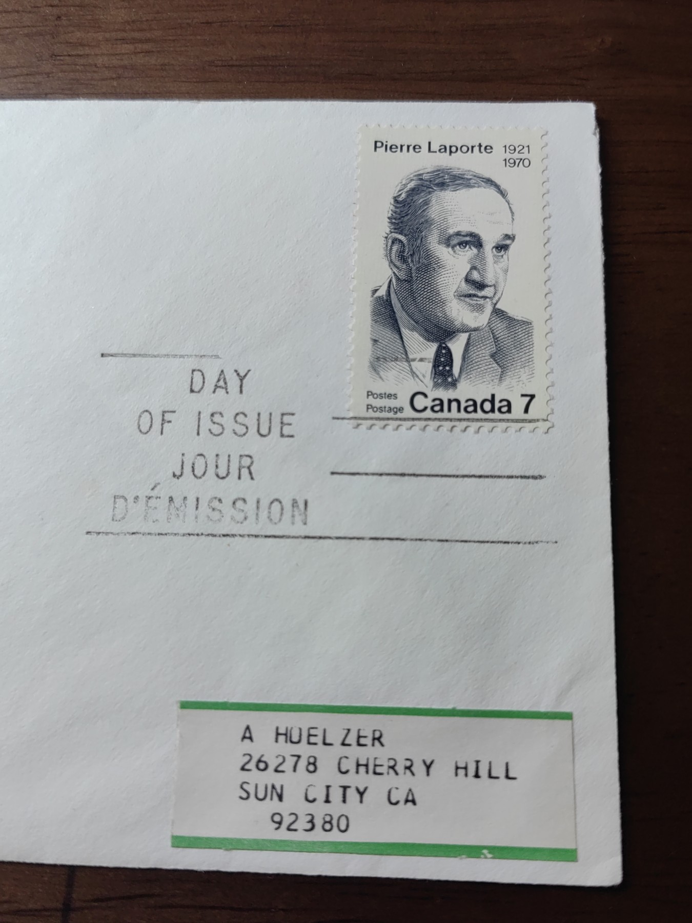 多国精美纪念封＆首日封第⑩场（0元起拍来捡漏） 加拿大雕刻首日封1971