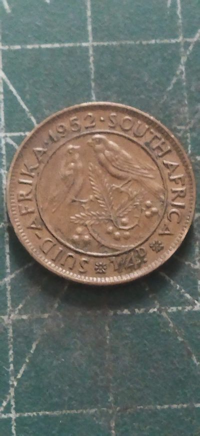 外国硬币初藏散币银币第二场。 - 南非1/4便士铜币。