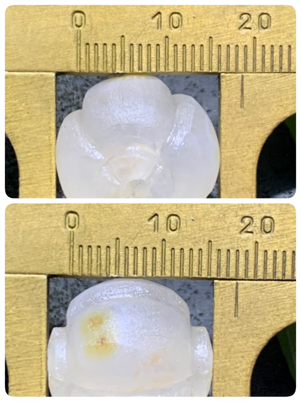 精美亚光满冰飘料战国红玛瑙手工雕刻四棱南瓜灯笼珠一颗！，