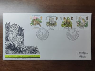 多国精美纪念封＆首日封第⑩场（0元起拍来捡漏） - 英国1986  环境保护 首日封
