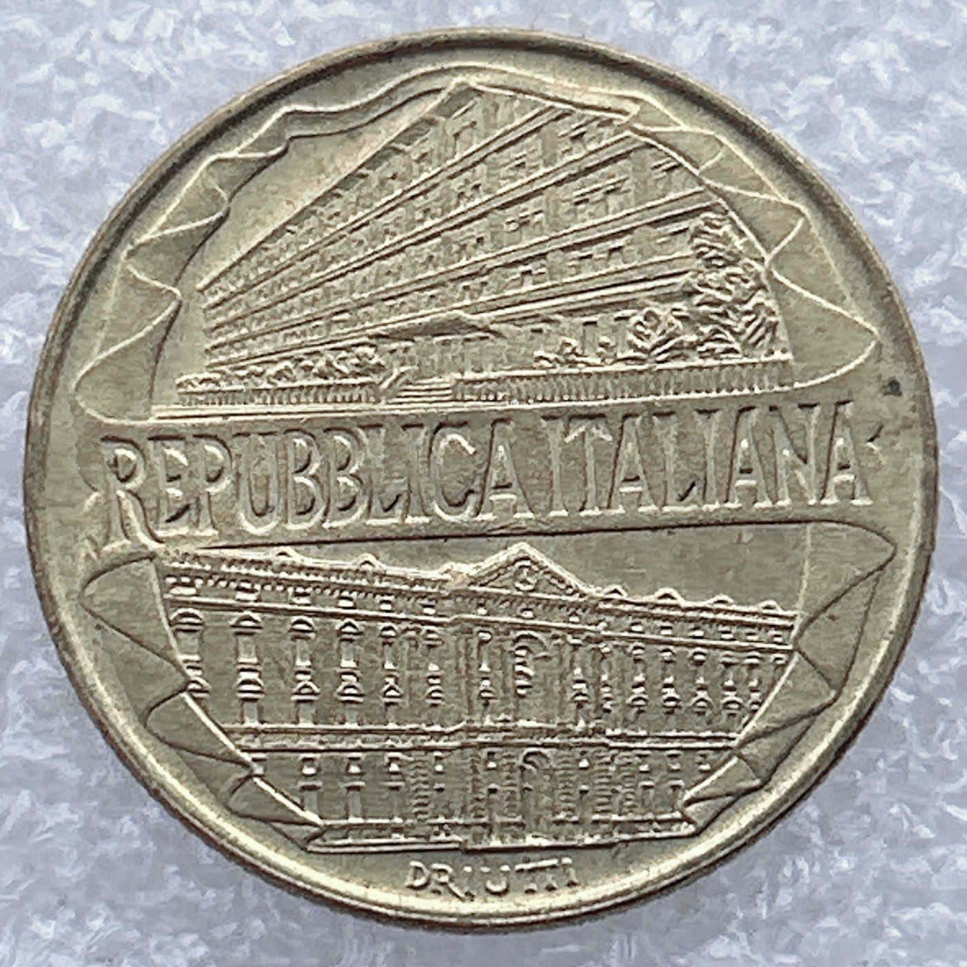 全场一元起拍 世界钱币散币场 第25期 意大利1996年200里拉纪念币