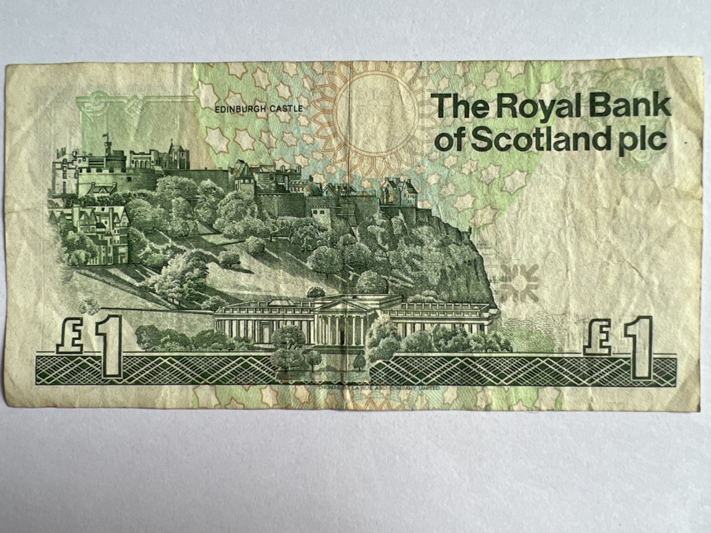 第426期 纸币专场 （无押金，捡漏，全场20包邮，偏远地区除外，接收代拍业务） 苏格兰皇家银行一镑
