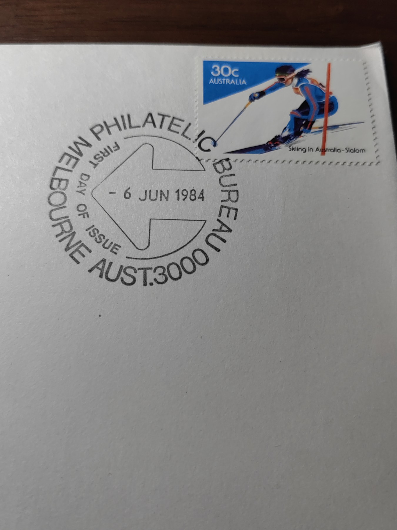 多国精美纪念封＆首日封第⑩场（0元起拍来捡漏） 澳大利亚1984 滑雪运动会