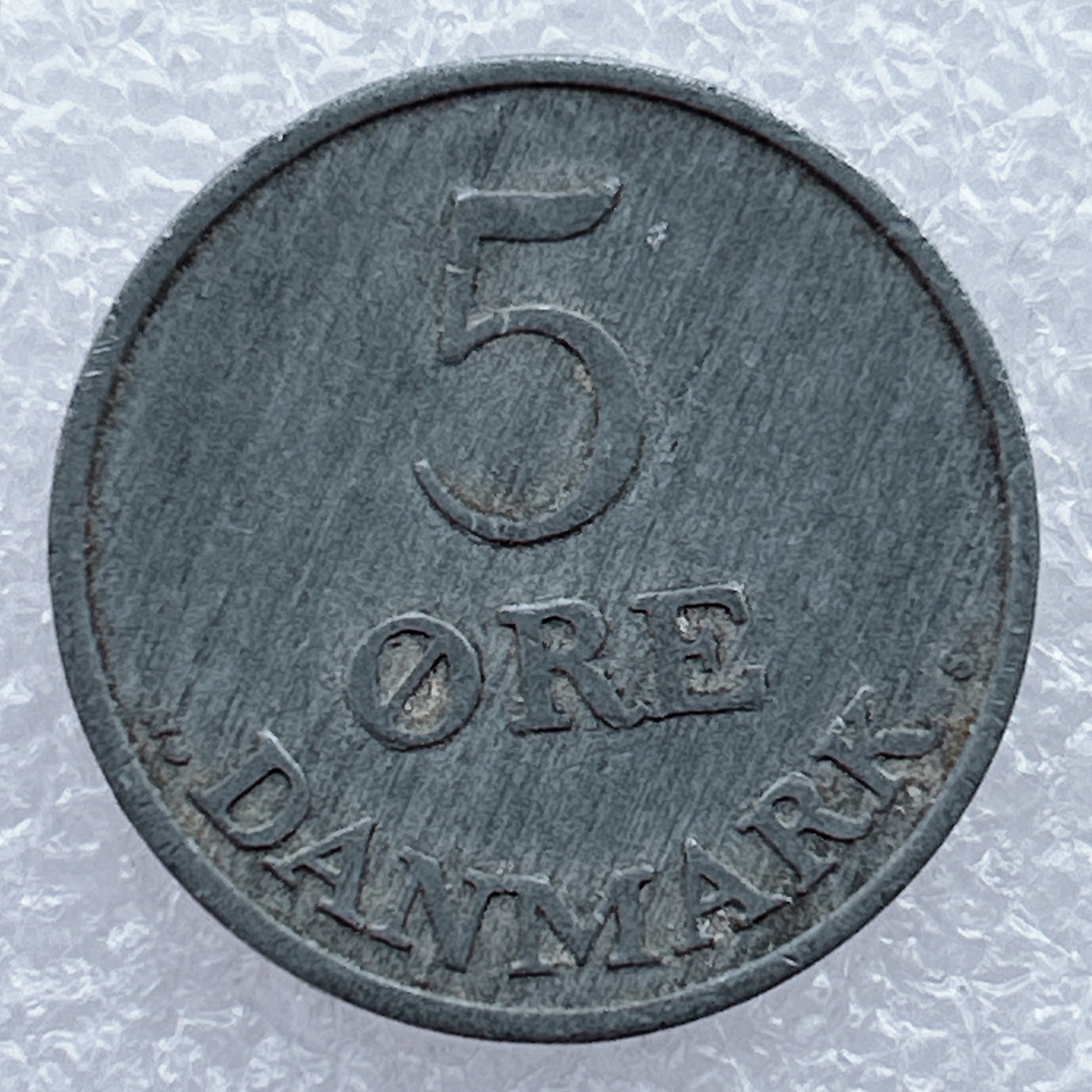 全场一元起拍 世界钱币散币场 第25期 丹麦1952年5欧尔锌币