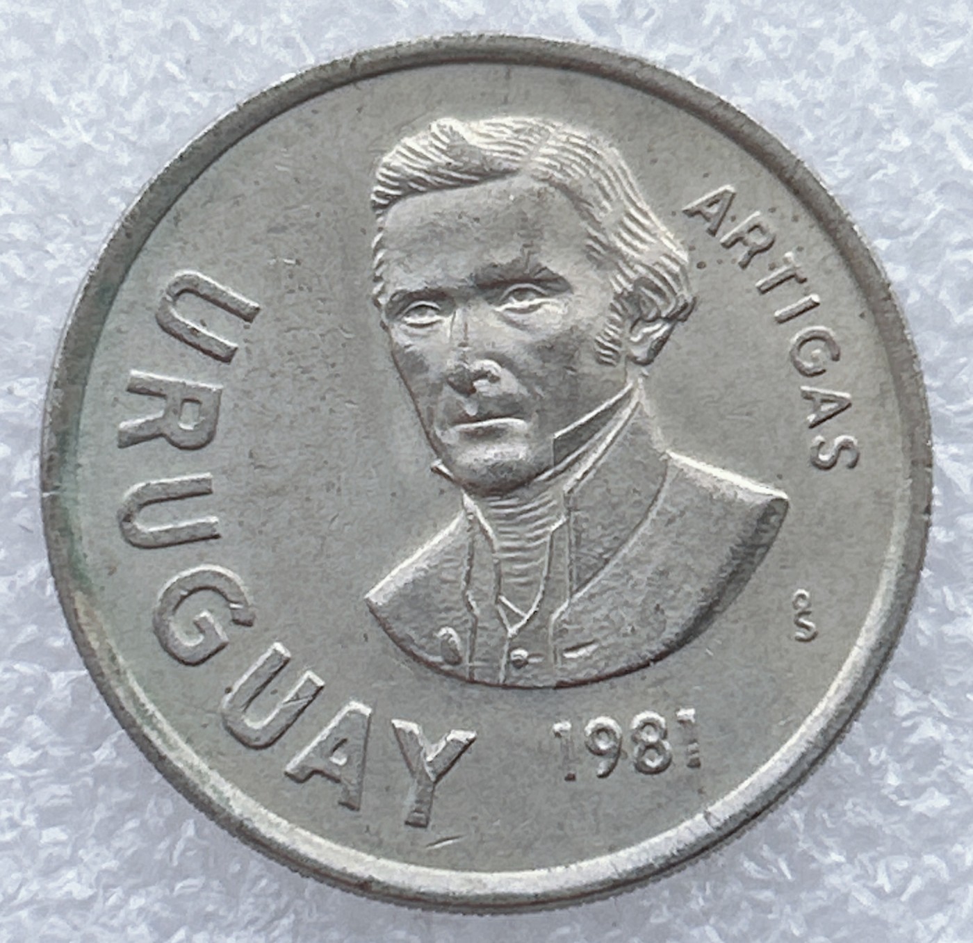 全场一元起拍 世界钱币散币场 第25期 乌拉圭1981年10比索