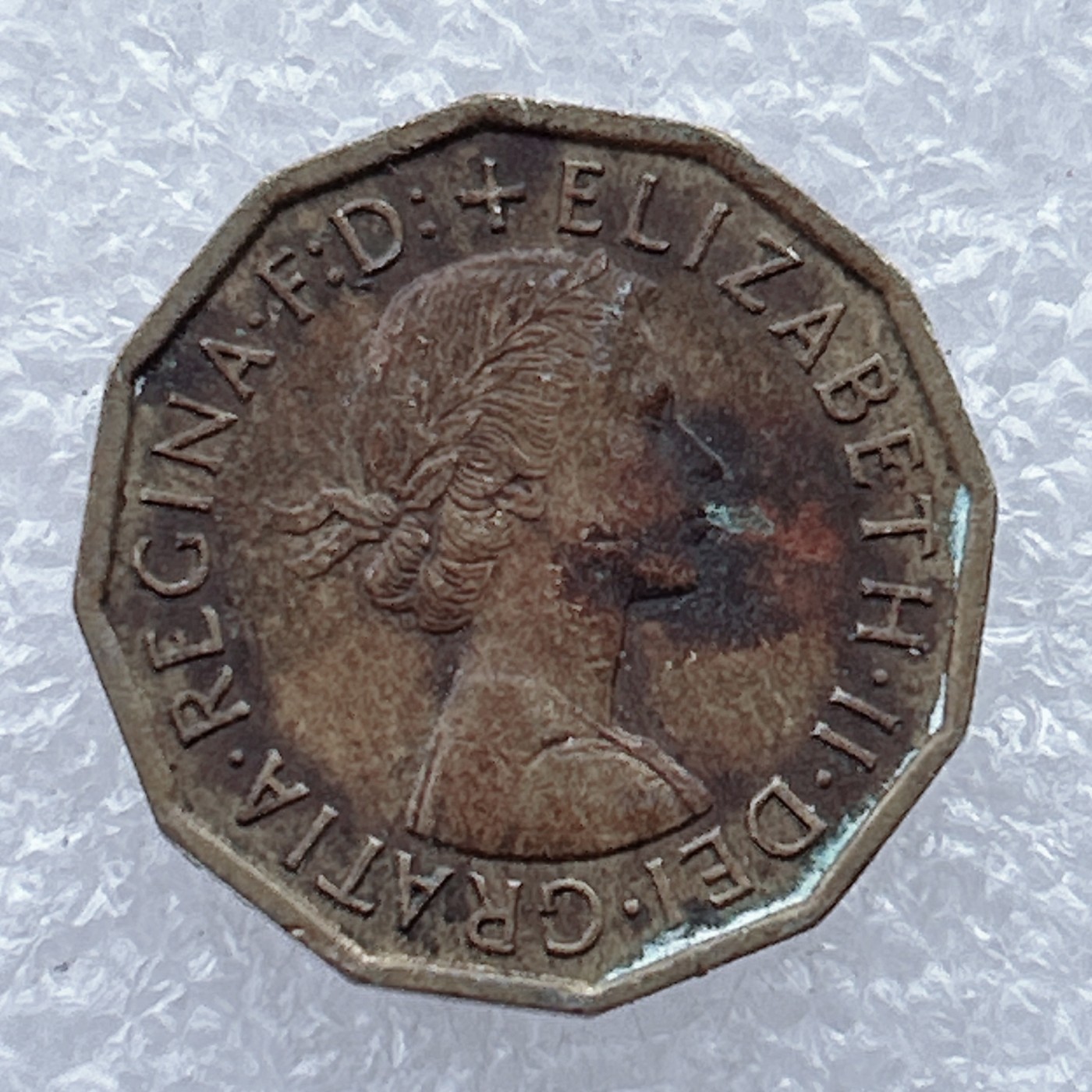 全场一元起拍 世界钱币散币场 第25期 英国1960年3便士