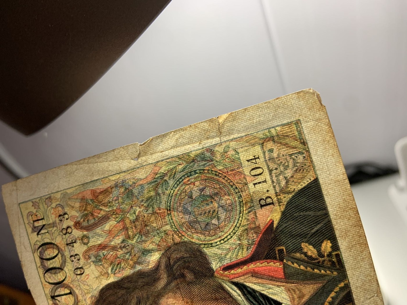 收藏联盟Quantum Auction 第291期拍卖  法国1964年100法郎 品相如图 拿破仑