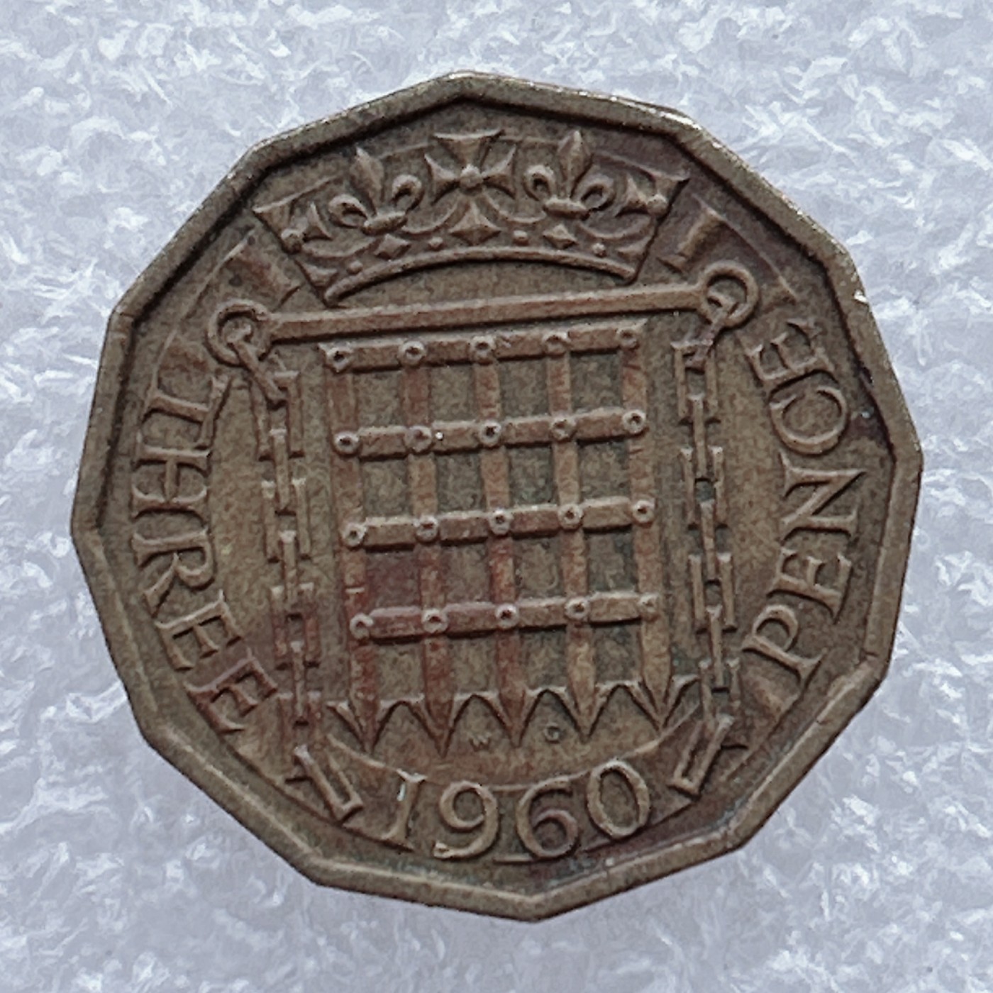 全场一元起拍 世界钱币散币场 第25期 英国1960年3便士