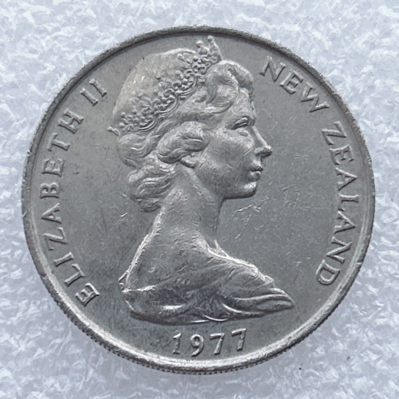 全场一元起拍 世界钱币散币场 第25期 新西兰1977年20分 几维鸟