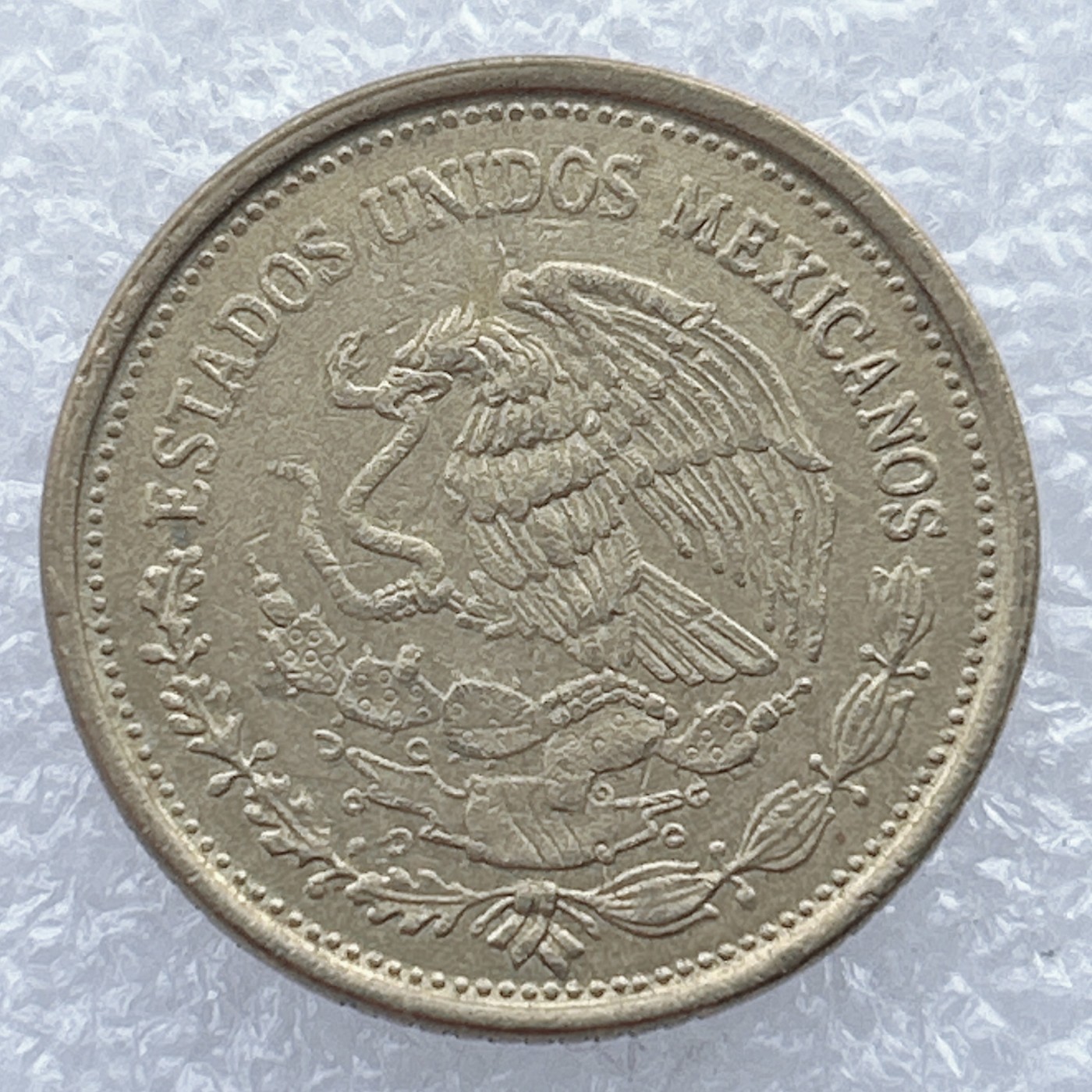 全场一元起拍 世界钱币散币场 第25期 墨西哥100比索1987年