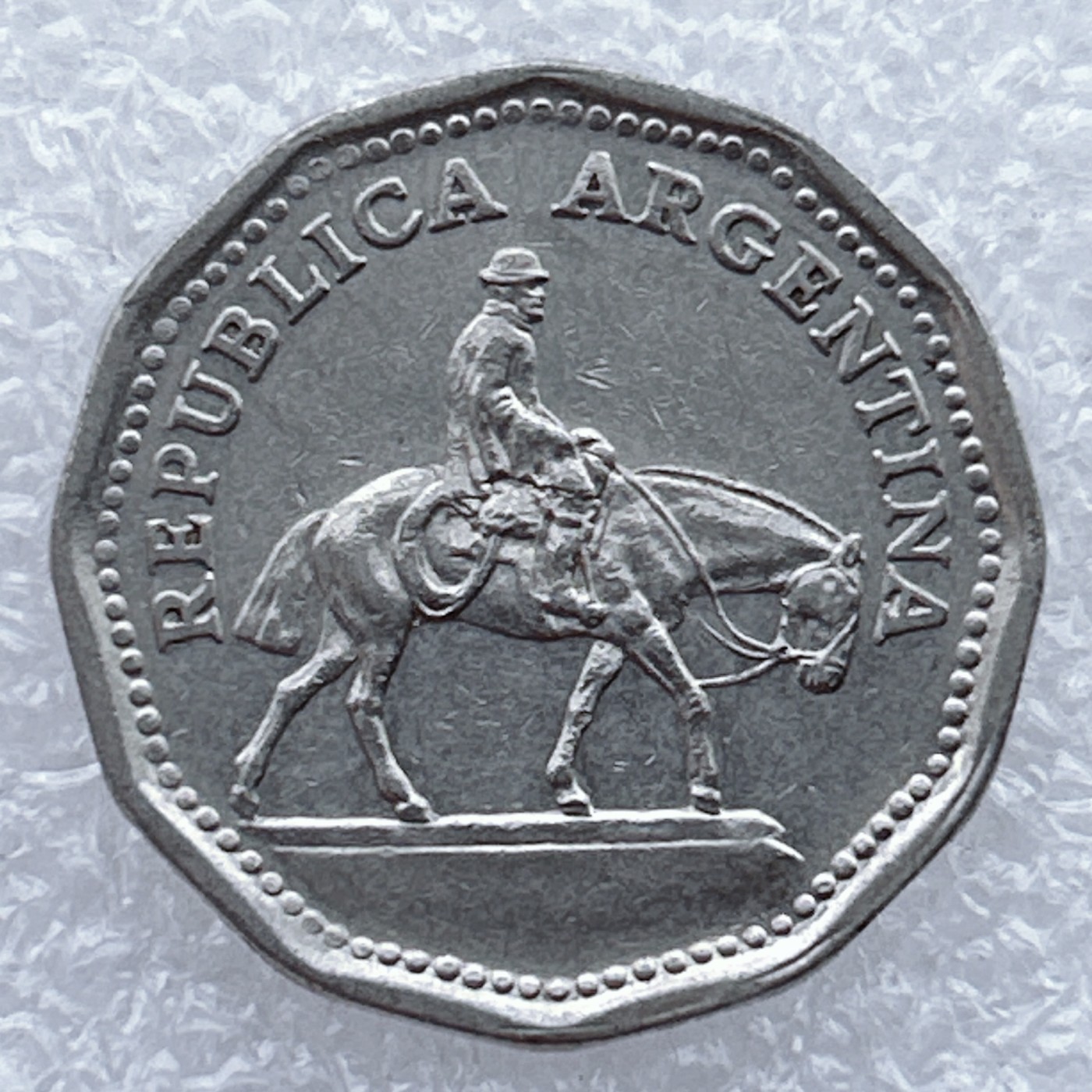 全场一元起拍 世界钱币散币场 第25期 阿根廷1962年10比索