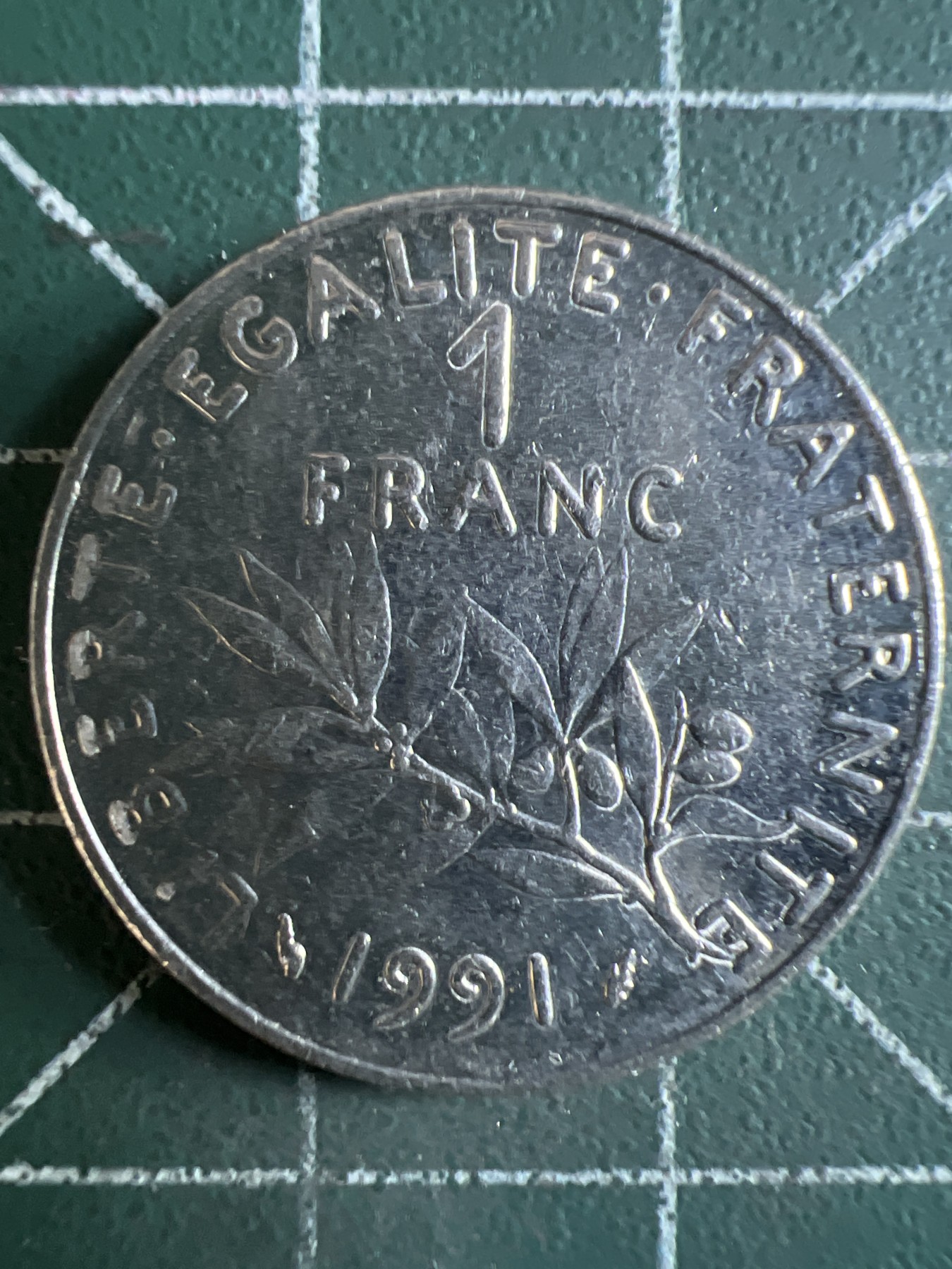 第416期 硬币专场 （无押金，捡漏，全场20包邮，偏远地区除外，接收代拍业务） 法国1法郎
