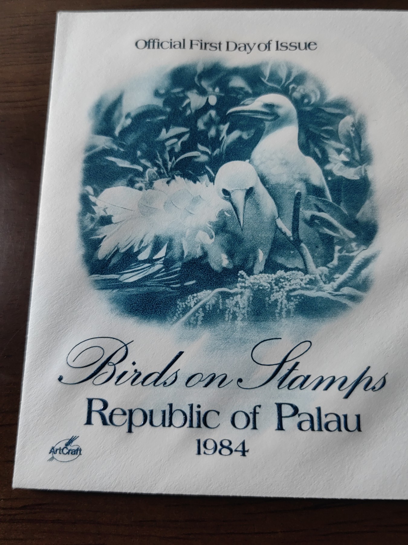 多国精美纪念封＆首日封第⑩场（0元起拍来捡漏）  帕劳共和国1984 斯拉姆鸟