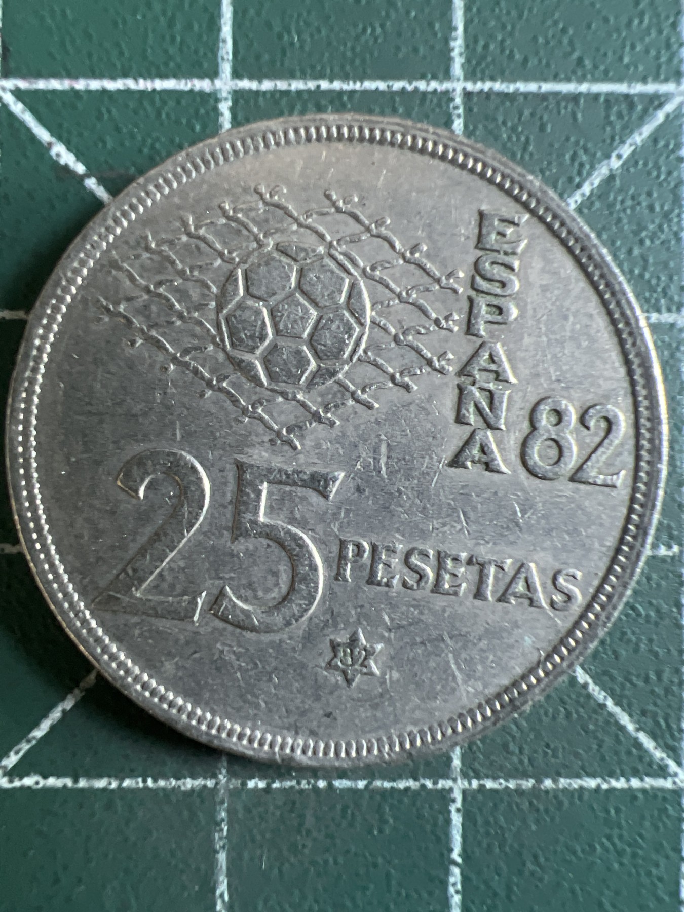 第416期 硬币专场 （无押金，捡漏，全场20包邮，偏远地区除外，接收代拍业务） 西班牙25比塞塔纪念币