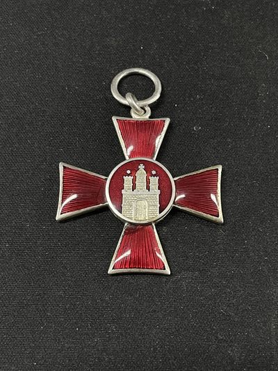 欢庆国庆！戎马世界章牌大赏第49期 - 帝德时期汉萨同盟汉堡十字