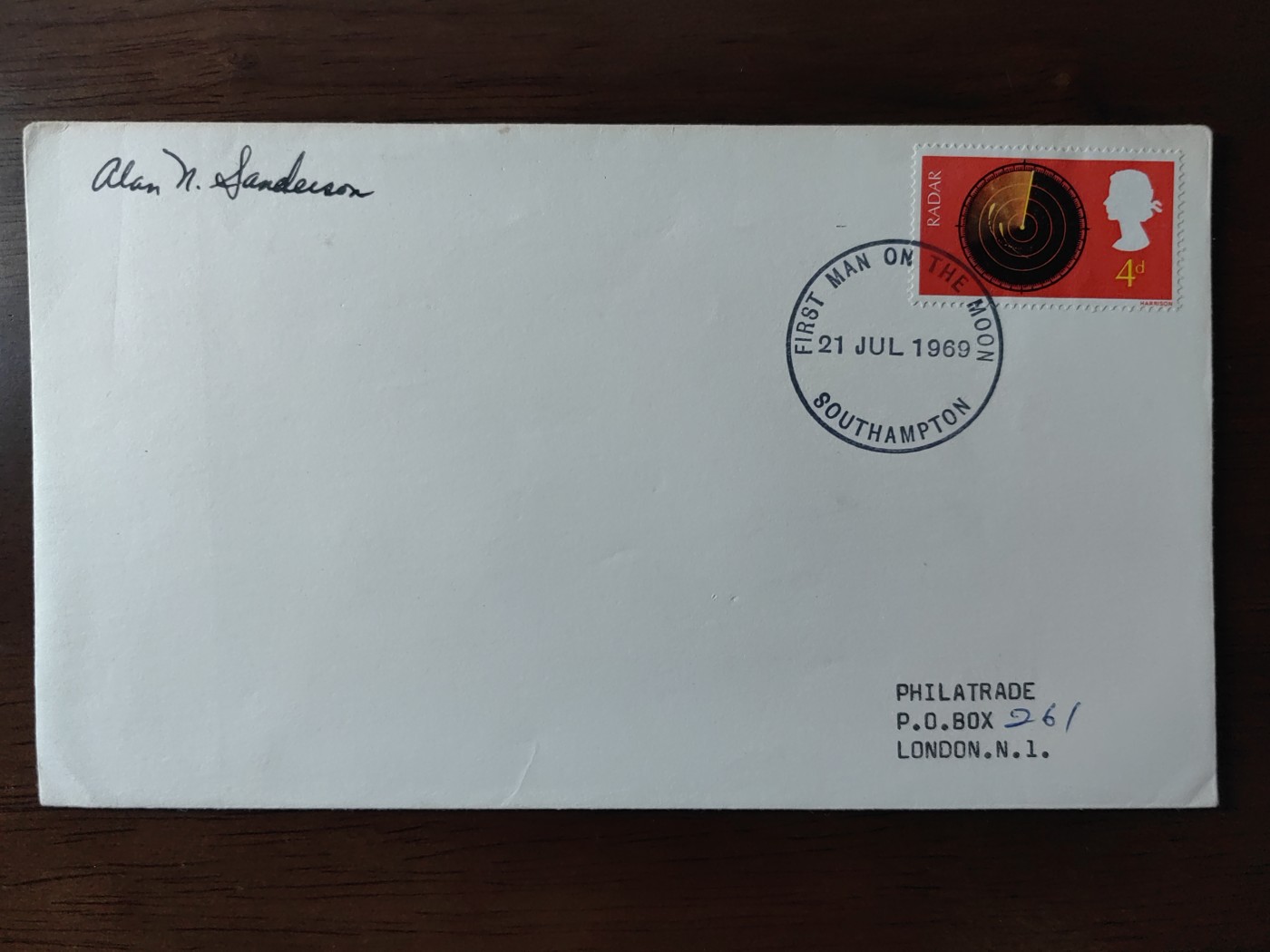 多国精美纪念封＆首日封第⑩场（0元起拍来捡漏） 英国1967年 科技发明-雷达