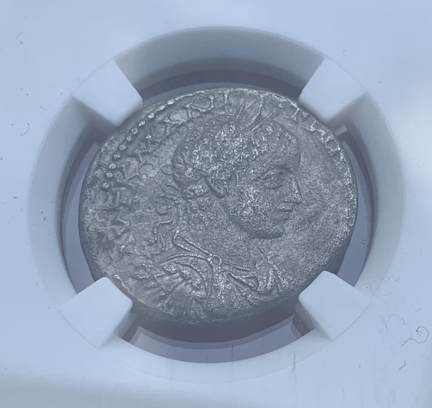 瓶子🏺第110期拍卖会  古罗马四德拉克马银币 埃拉伽巴 公元218-222年 叙利亚行省安条克造币厂 13.57g