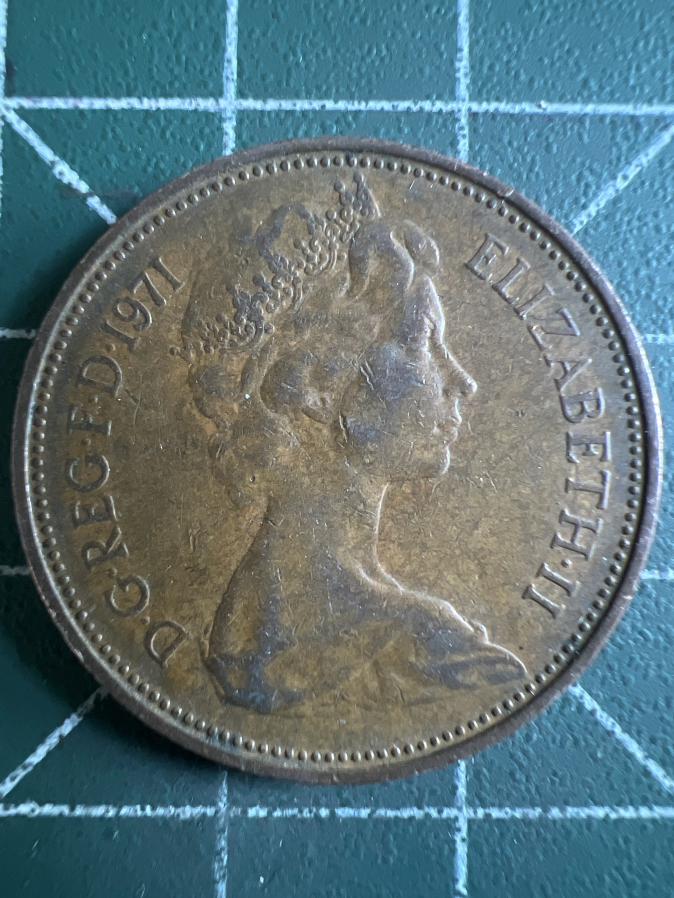 第416期 硬币专场 （无押金，捡漏，全场20包邮，偏远地区除外，接收代拍业务） 英国2便士