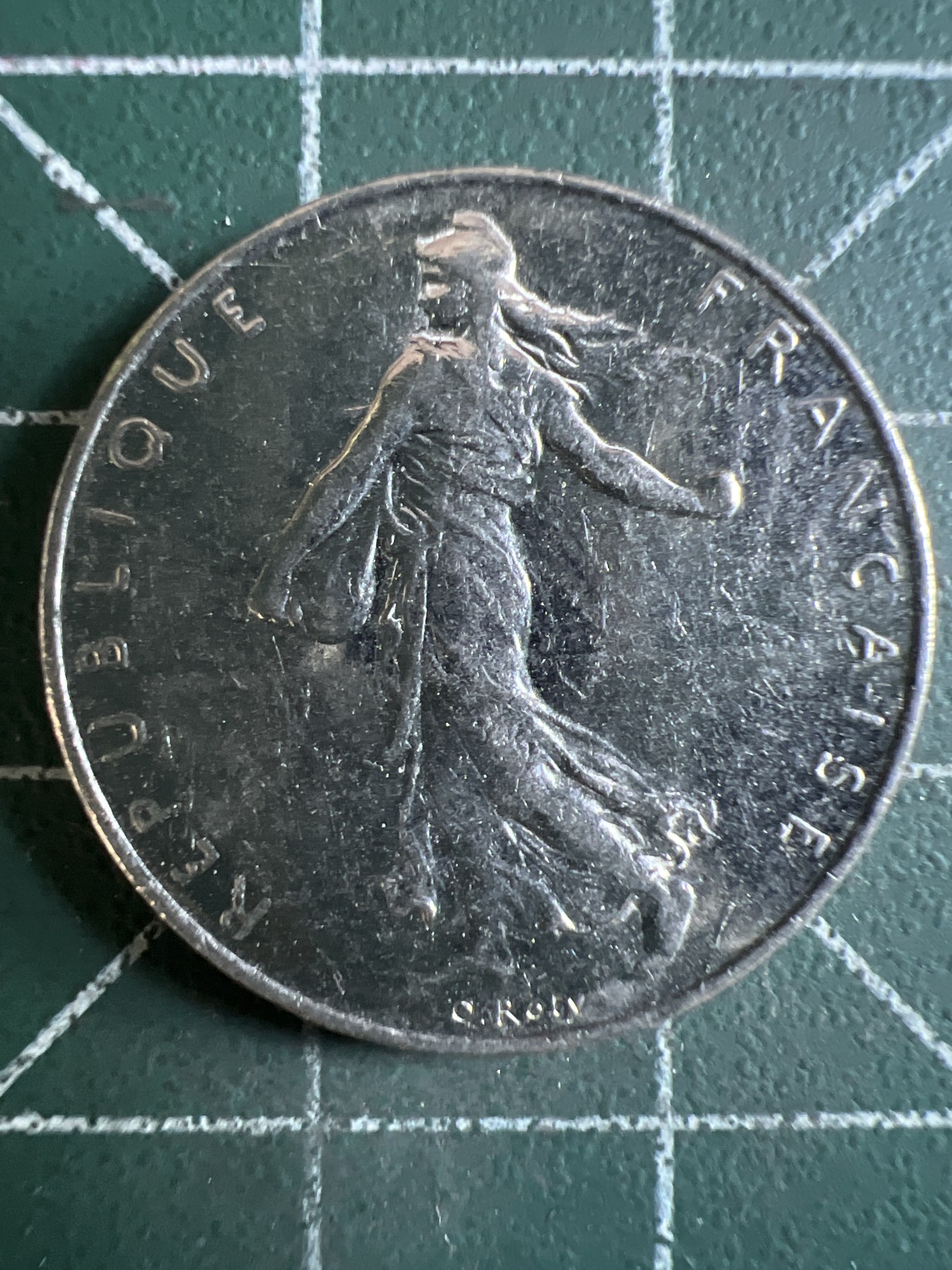 第416期 硬币专场 （无押金，捡漏，全场20包邮，偏远地区除外，接收代拍业务） 法国1法郎