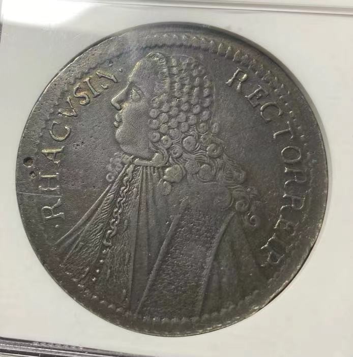 瓶子🏺第110期拍卖会  AU神圣罗马帝国拉古萨1764年早期版本1泰勒大银币  没有减重痕  好品