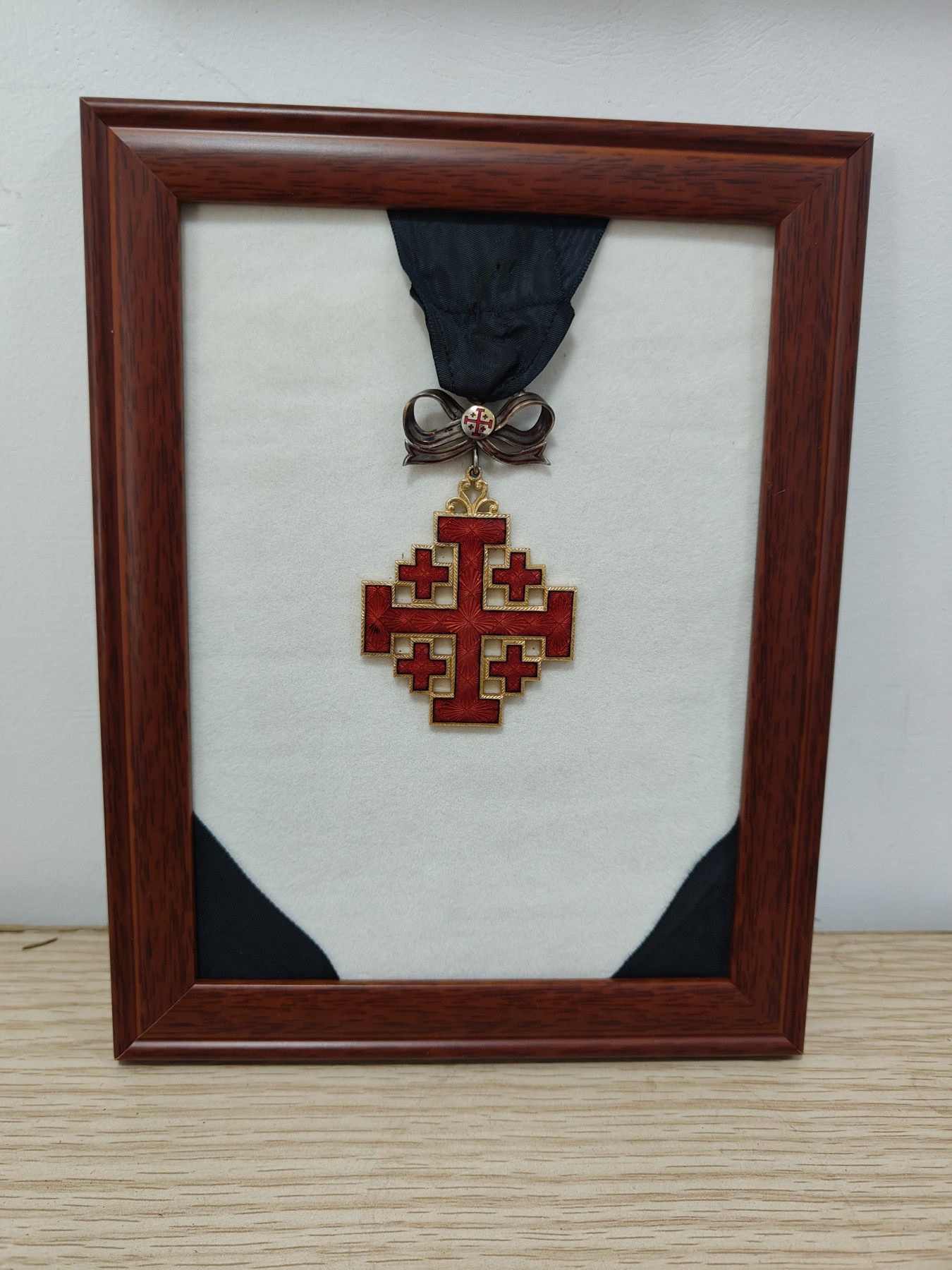 全场0元起拍 第94期 咸鱼国勋章拍卖专场 9月27日（周三）下午6：00开始 梵蒂冈教皇国 指挥官级圣暮骑士团勋章颈绶 铜珐琅