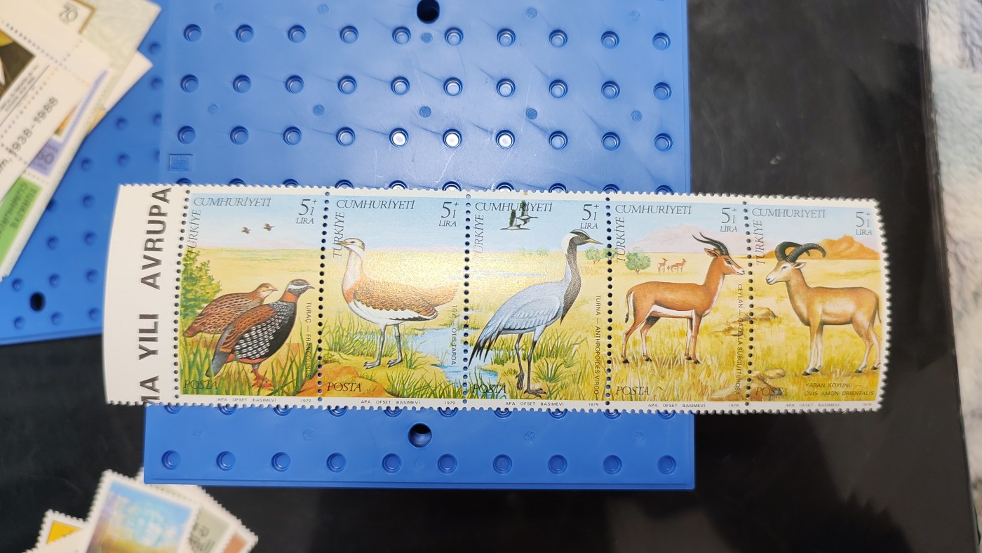 一月邮币社第三期拍卖国际邮票专场 1979年野生动物套票