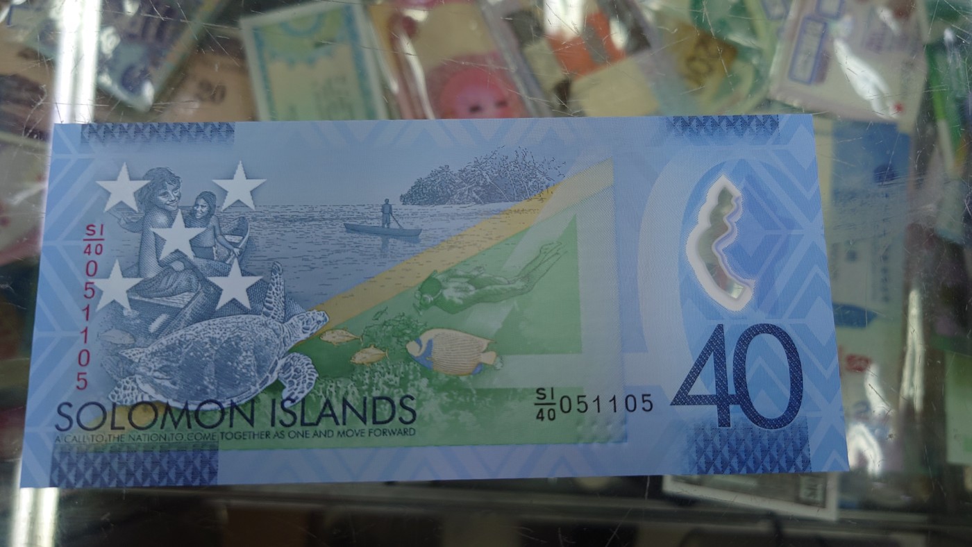 【世界钱币】精选微拍第75期暨2023年第二十二期 部分最新卖剩新品裸钞(有5000卢布AA等) 十月中下旬会有大量新货(优先本群里卖，卖剩的才挂拍卖欢迎关注) 2017年所罗门群岛40元纪念钞 全新绝品无47
