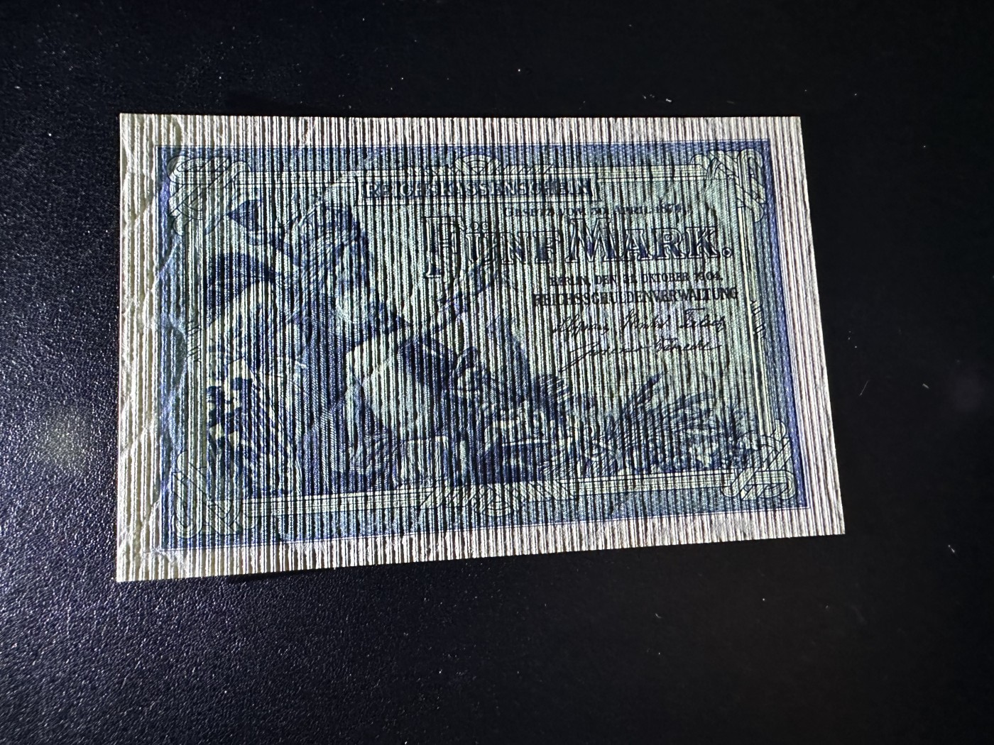 《外钞收藏家》第三百期 1904年德国老版5马克 全新UNC