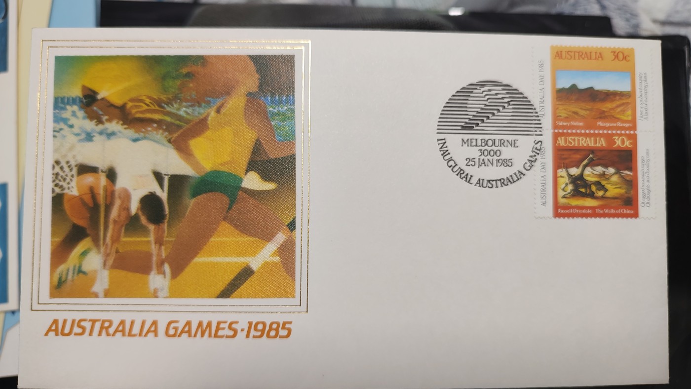 一月邮币社第三期拍卖国际邮票专场 1985年澳大利亚体育运动首日封