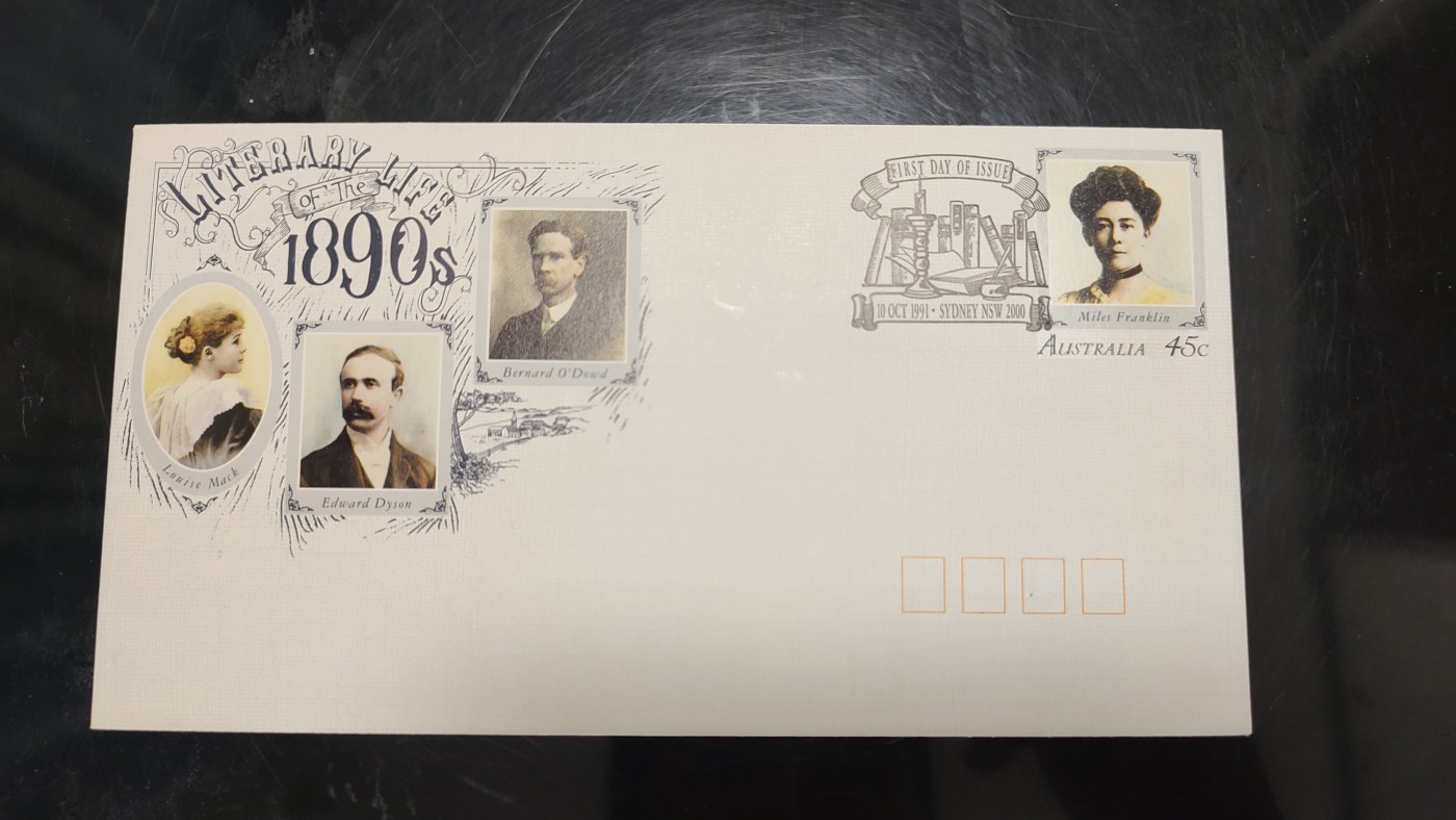 一月邮币社第三期拍卖国际邮票专场 1991年澳大利亚科学家邮资封