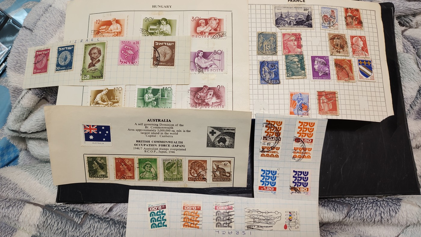 一月邮币社第三期拍卖国际邮票专场 多国老信销40枚