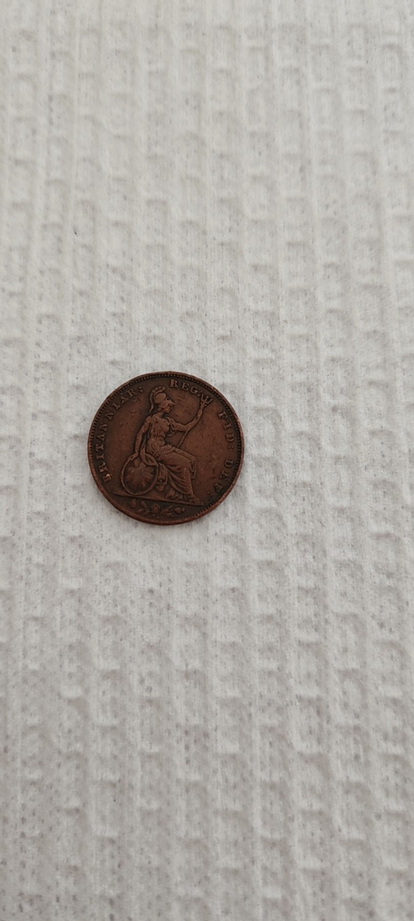 FCO-1-散币 英国维多利亚1858年1法新年轻头像