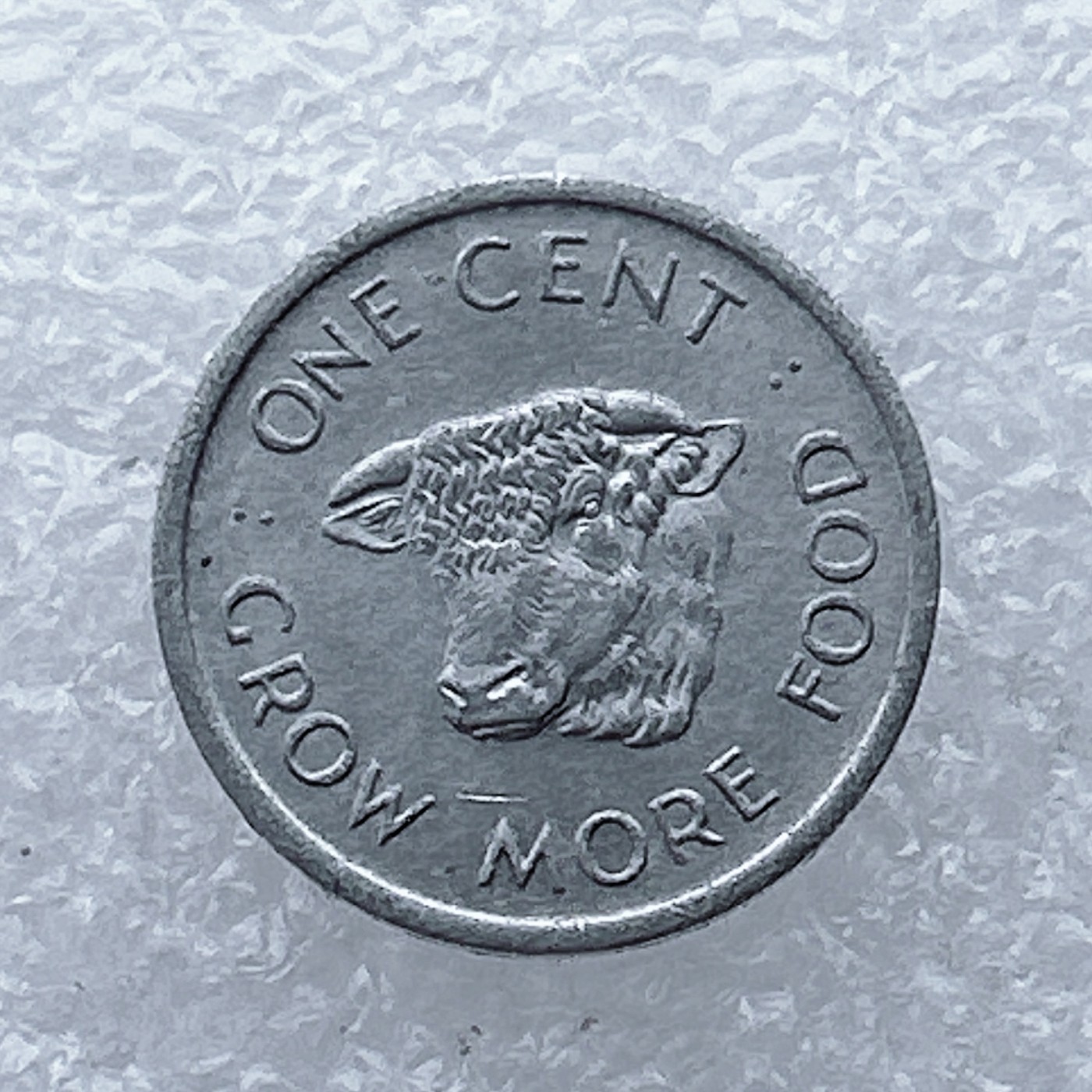 全场一元起拍 世界钱币散币场 第26期 英属塞舌尔1972年1分 FAO 粮农组织 牛头