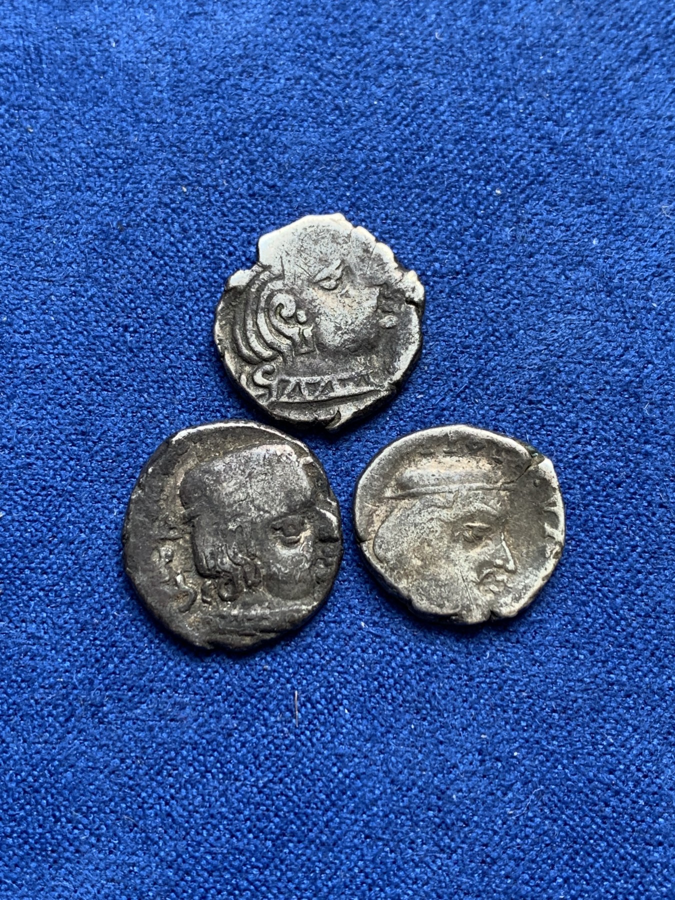 《竞宝斋》第201场-周日，周一 2场 (全场包邮) 公元1-3世纪 西郡太守银币3枚