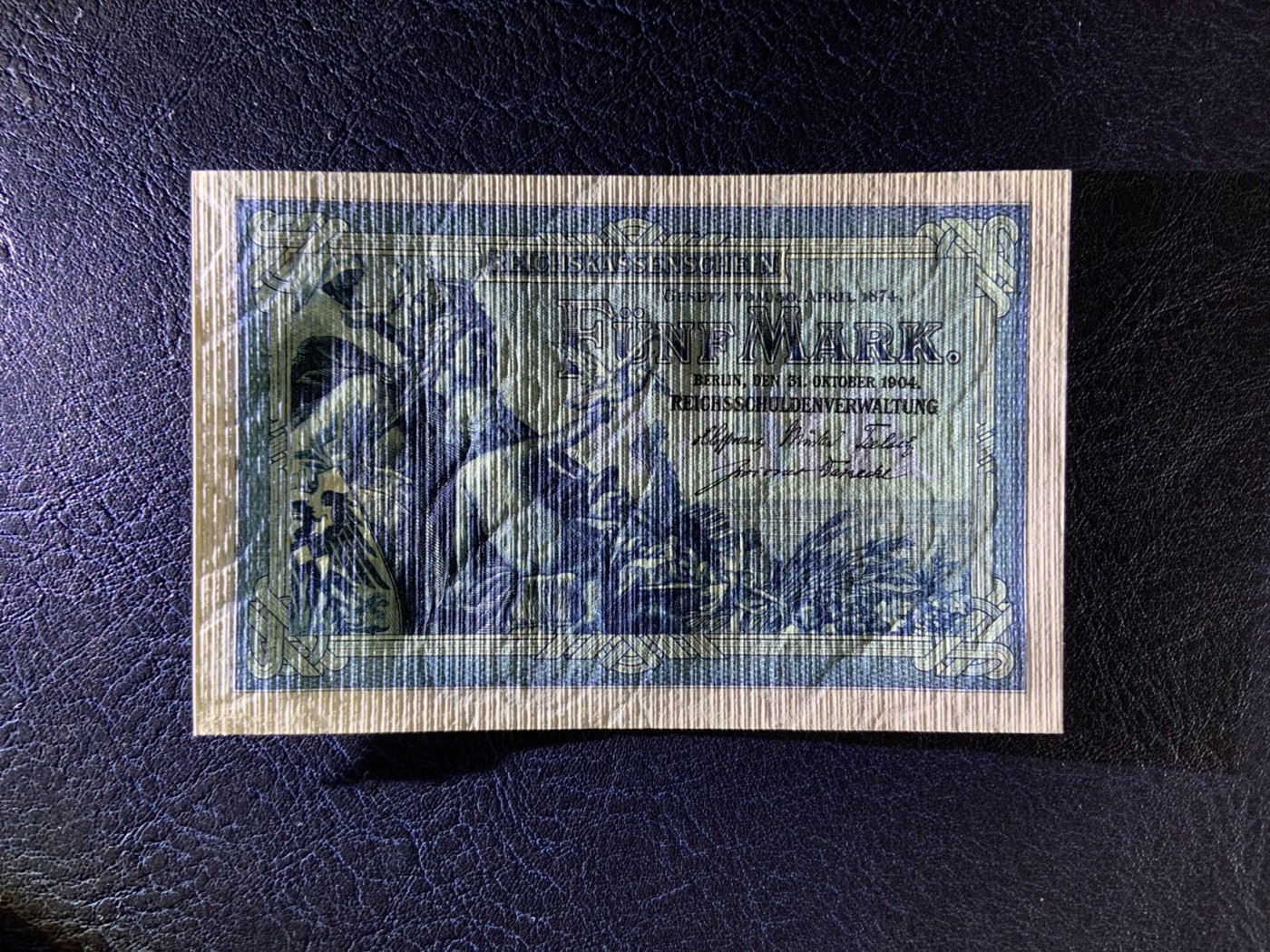 收藏联盟Quantum Auction 第292期拍卖  德国1904年年5马克 品相UNC 首发A冠