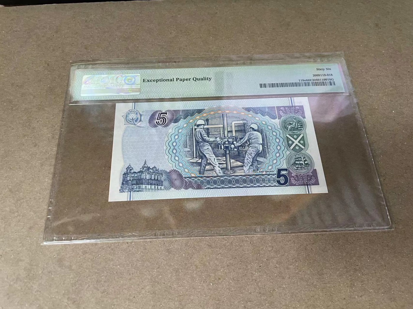 【Blue Auction】✨世界纸币精拍第375期【精】 【无47】苏格兰 2006年5镑 纪念钞 PMG66EPQ 