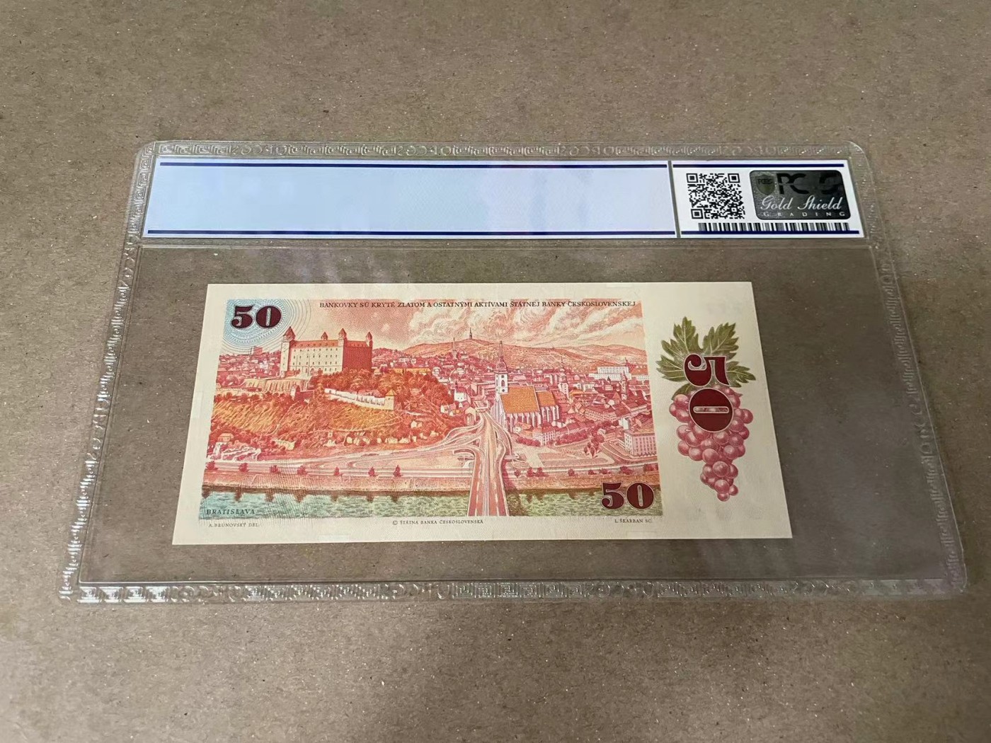 【Blue Auction】✨世界纸币精拍第375期【精】 捷斯 1987年50克朗 PCGS67EPQ 