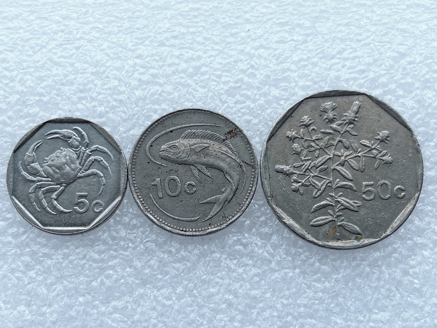 全场一元起拍 世界钱币散币场 第26期 马耳他90年代版