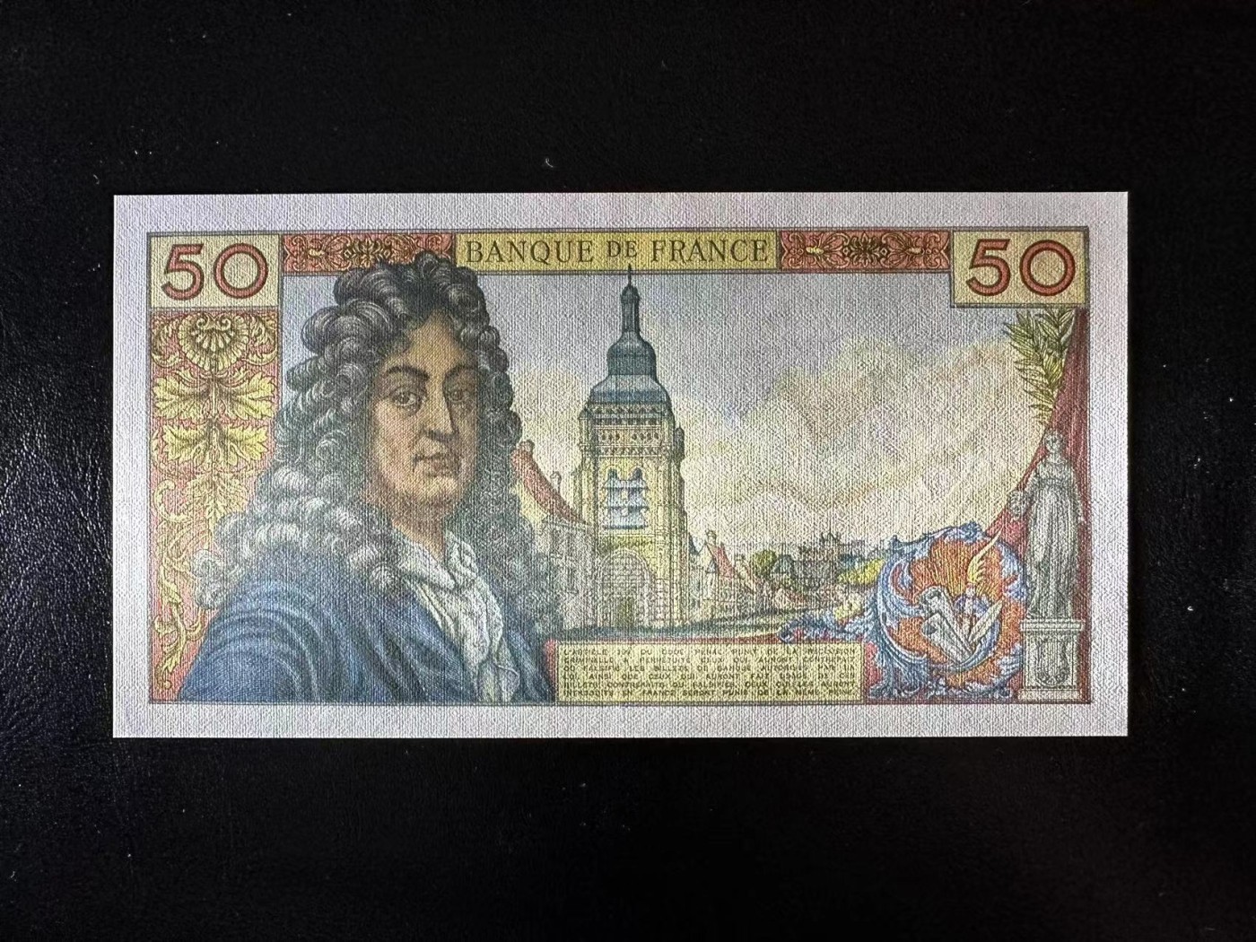 【Blue Auction】✨世界纸币精拍第375期【精】 法国 1972年50法郎 拉辛 UNC-