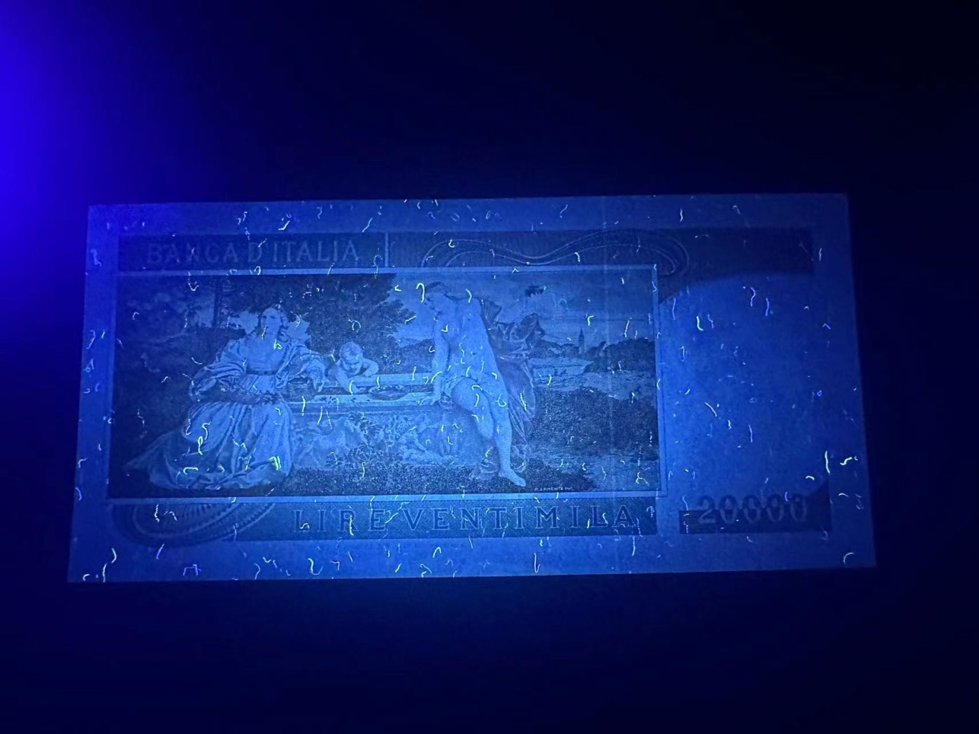 【Blue Auction】✨世界纸币精拍第375期【精】 【无47】意大利 1975年20000里拉 经典提香 名画 全新UNC