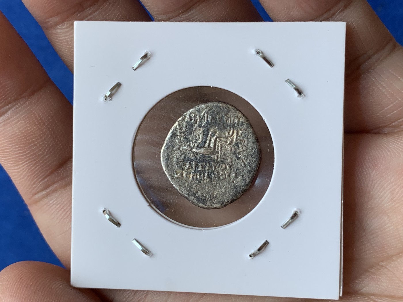 《竞宝斋》第201场-周日，周一 2场 (全场包邮) 公元前123-前87年 帕提亚帝国 米特里达梯二世银币