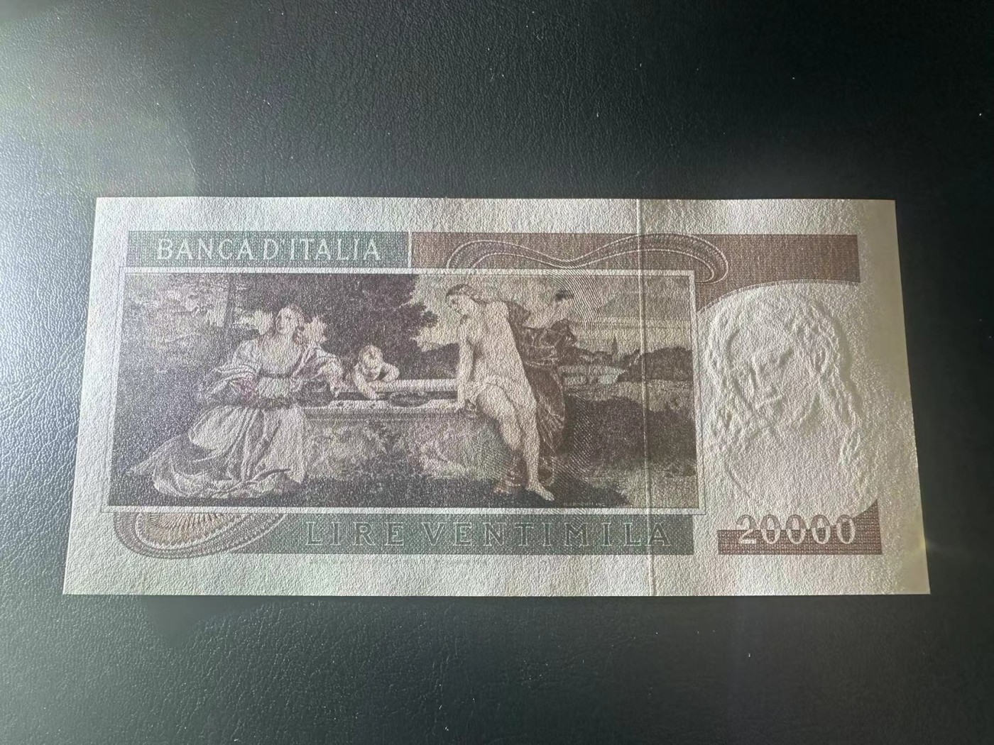 【Blue Auction】✨世界纸币精拍第375期【精】 【无47】意大利 1975年20000里拉 经典提香 名画 全新UNC