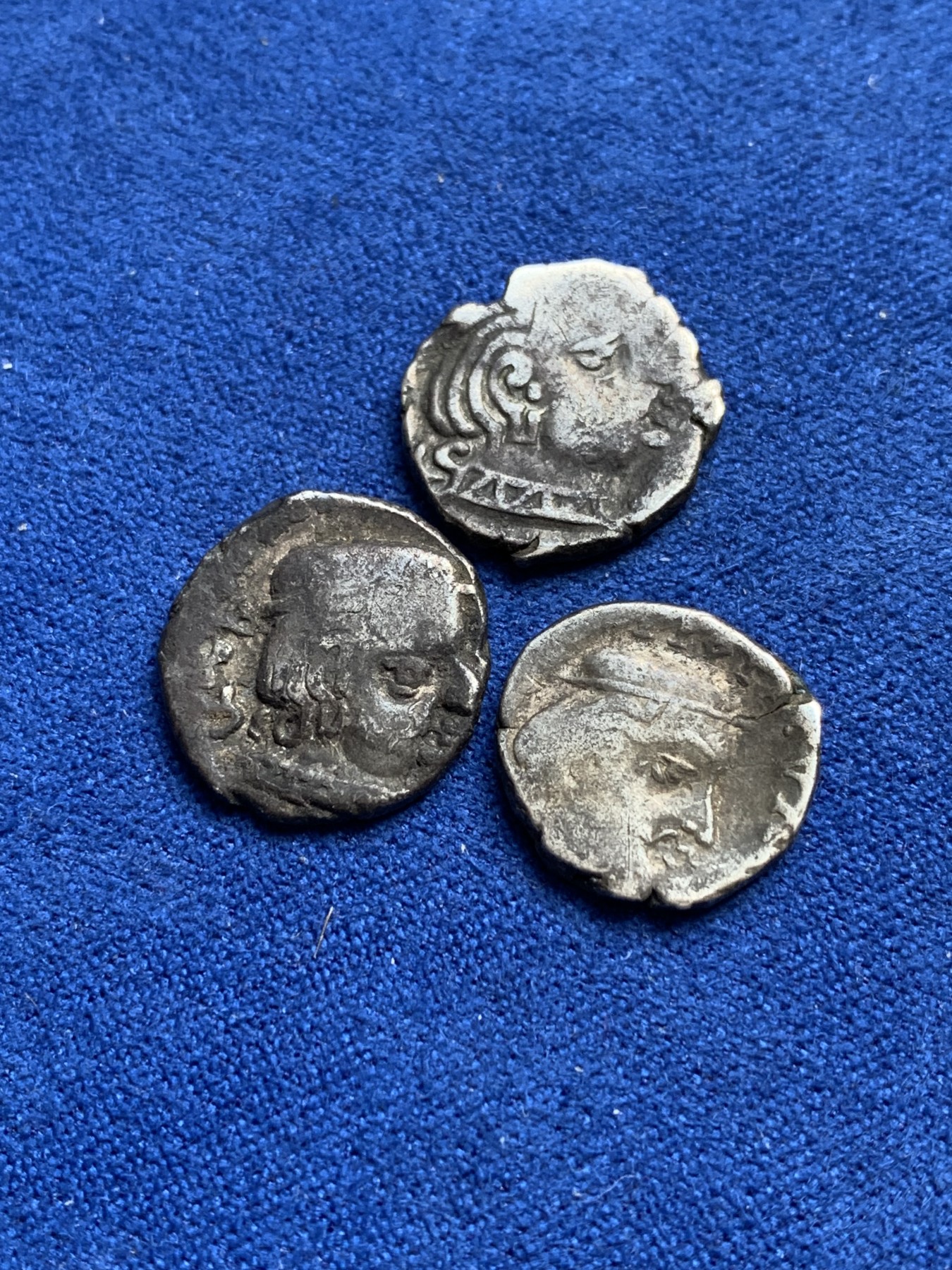 《竞宝斋》第201场-周日，周一 2场 (全场包邮) 公元1-3世纪 西郡太守银币3枚