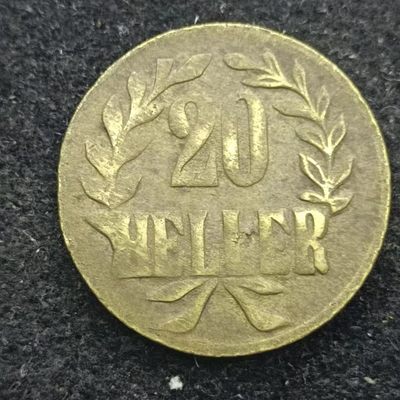 【淘币小摊】第一百八十一拍  散币场 周四至周日 四连拍   满百包邮 - 德属东非1916年20赫勒黄铜币