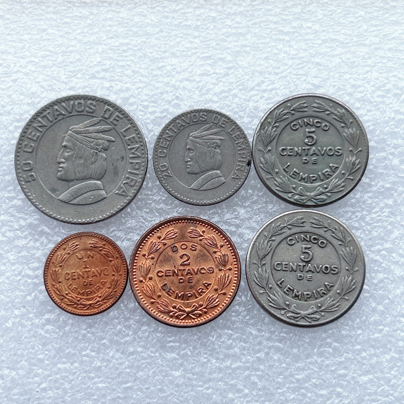 全场一元起拍 世界钱币散币场 第26期 洪都拉斯