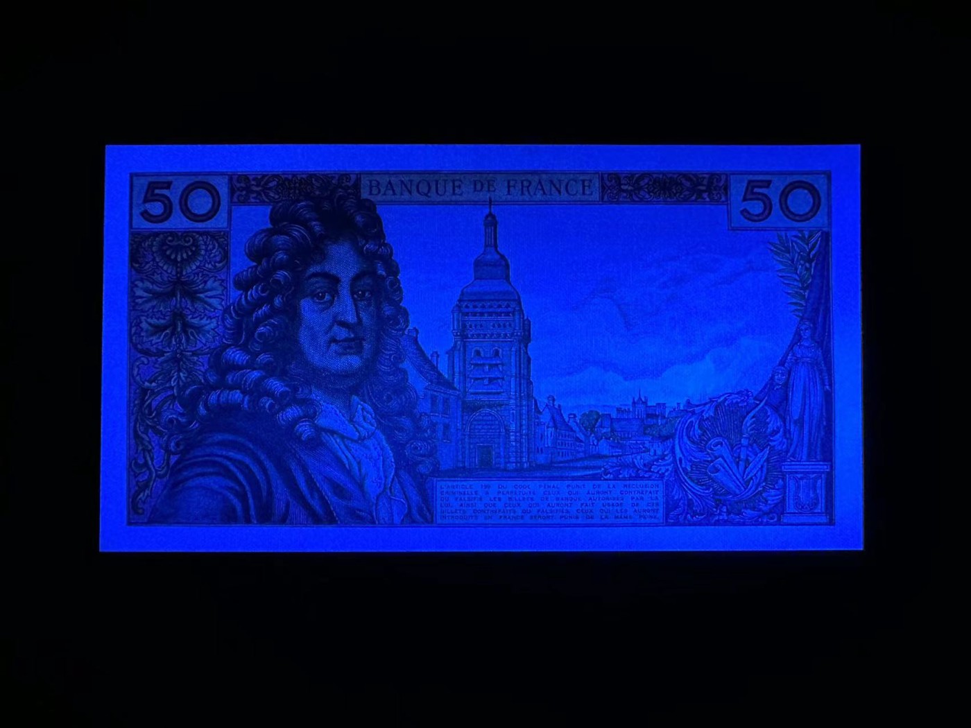 【Blue Auction】✨世界纸币精拍第375期【精】 法国 1972年50法郎 拉辛 UNC-