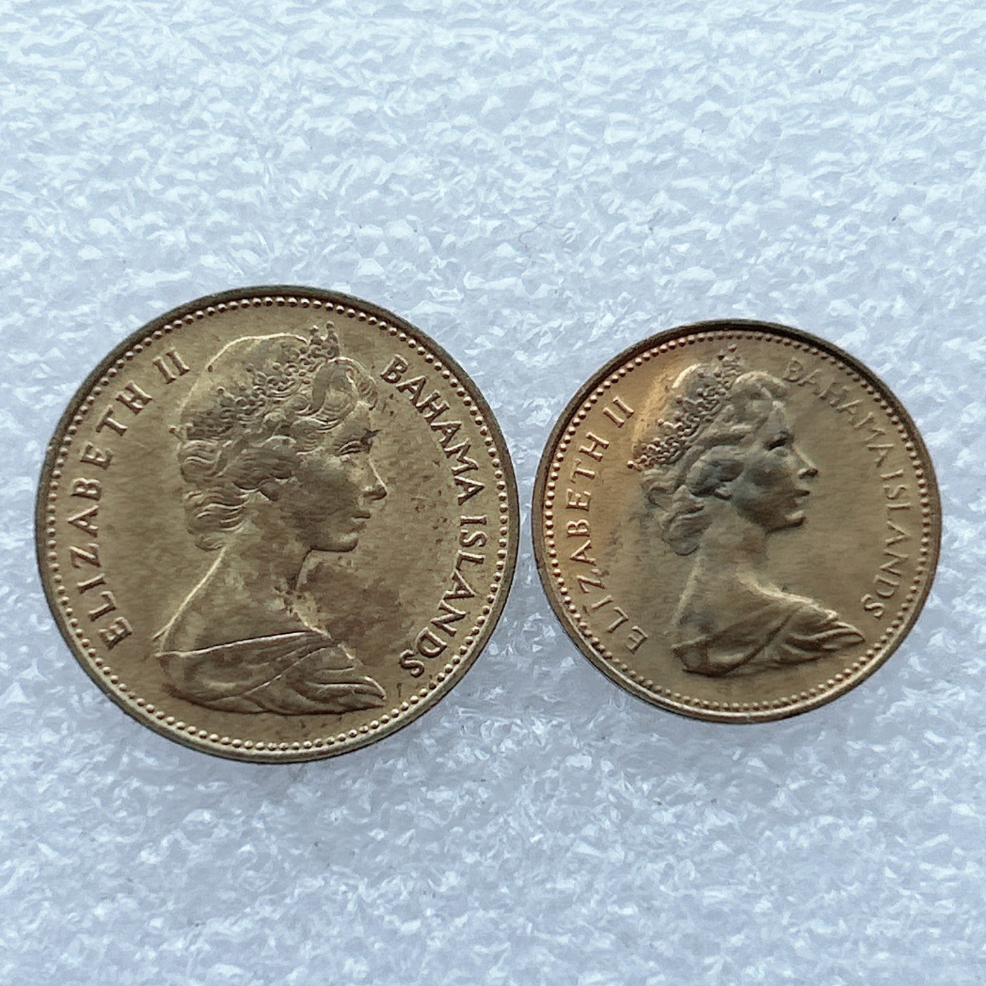 全场一元起拍 世界钱币散币场 第26期 巴哈马星星版一对